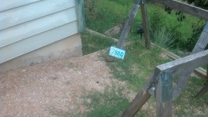 7880 Bighorn Road - Craig and Mary Hansen Water shut-off valve is located next to the South-East corner of our garage. 